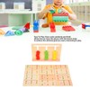 Wooden Slide Puzzle Children Funny Color Sorting Matching Logic Game