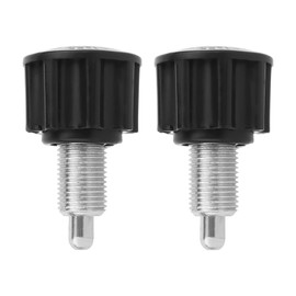Penitue 2pcs M16 Pull Pin Knobs, Spin Bike Height Adjusting Knob Exercise Bike Replacement Parts for Weightlifting Machine Weight Benches Fitness Equipment
