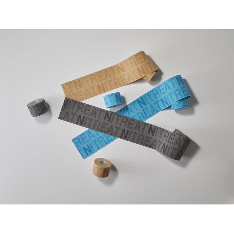 Nitoms NITREAT Kineloji PRO Muscle Support Tape, High Stretch Rate,