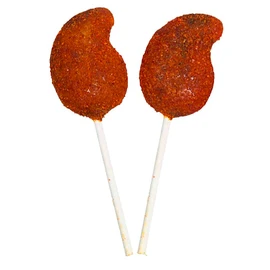 BENY X-Treme Lollipops with Chili Coating 1lb 6.56oz Bags (640g) (Mango)