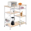 3-Tier Kitchen Baker's Rack Utility Microwave Oven Stand Storage Cart