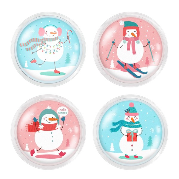 WEVOL Hand Warmers Pocket Warmers Children Reusable Set of 4