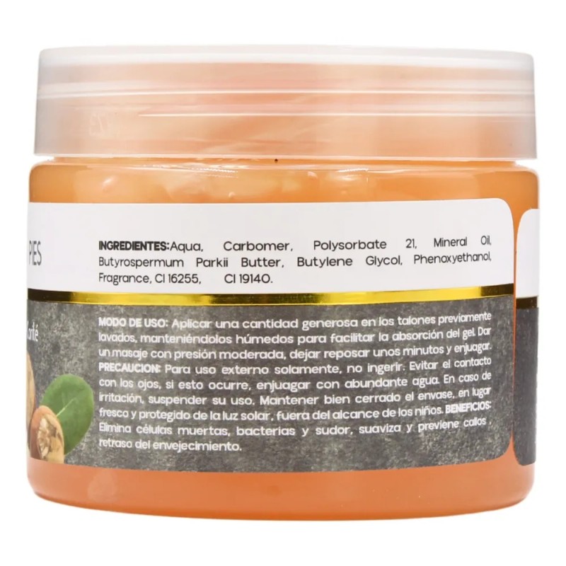 Mc Life Gel Exfoliante para Pies con Karité Suaviza y