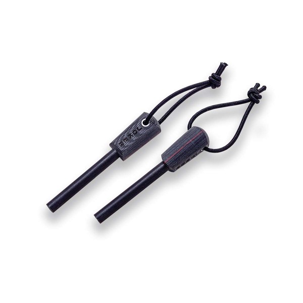 Joker Fire Steel PD01 Micarta Material Canvas Black with Red