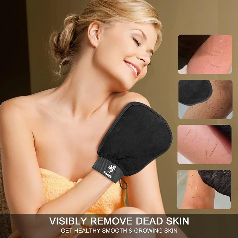 Guantes exfoliantes coreanos 2 uds – piel suave y radiante