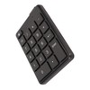 Bluetooth 5.1 Numeric Keypad 19 Keys Ergonomic Number Pads Battery