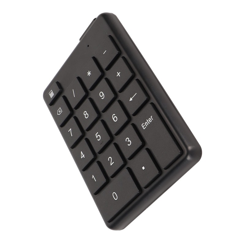 Bluetooth 5.1 Numeric Keypad 19 Keys Ergonomic Number Pads Battery