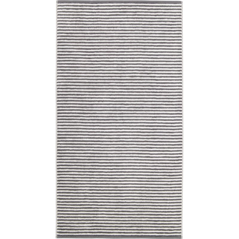 Cawö Home Hand Towels Campus Ringel 955 Anthracite 77 Bath