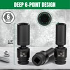 SK 3/8" Drive Universal Impact Socket Set, Deep Swivel Impact