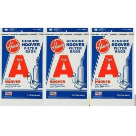 Universal Hoover 4010001A Type A Vacuum Bags, 9PK