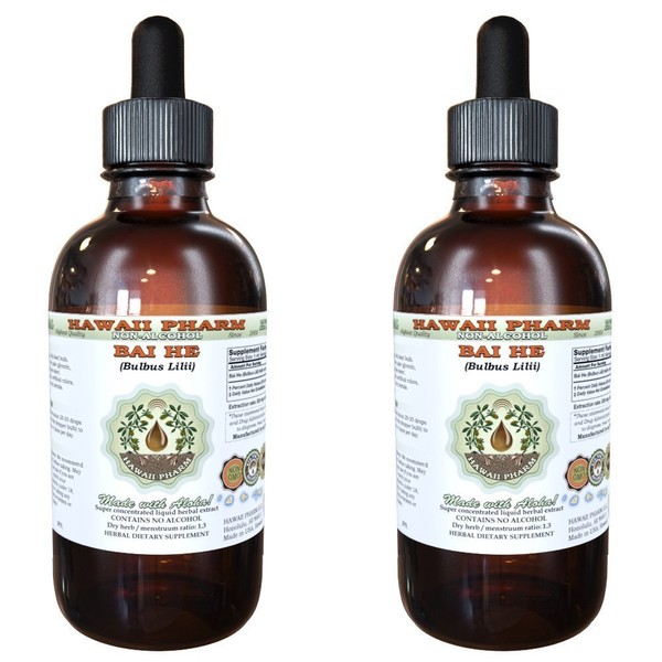 Bai He Alcohol-Free Liquid Extract, Bai He, (Lily Bulb, Bulbus