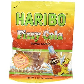 HARIBO FIZZY COLA -5 OZ (Pack of 2)