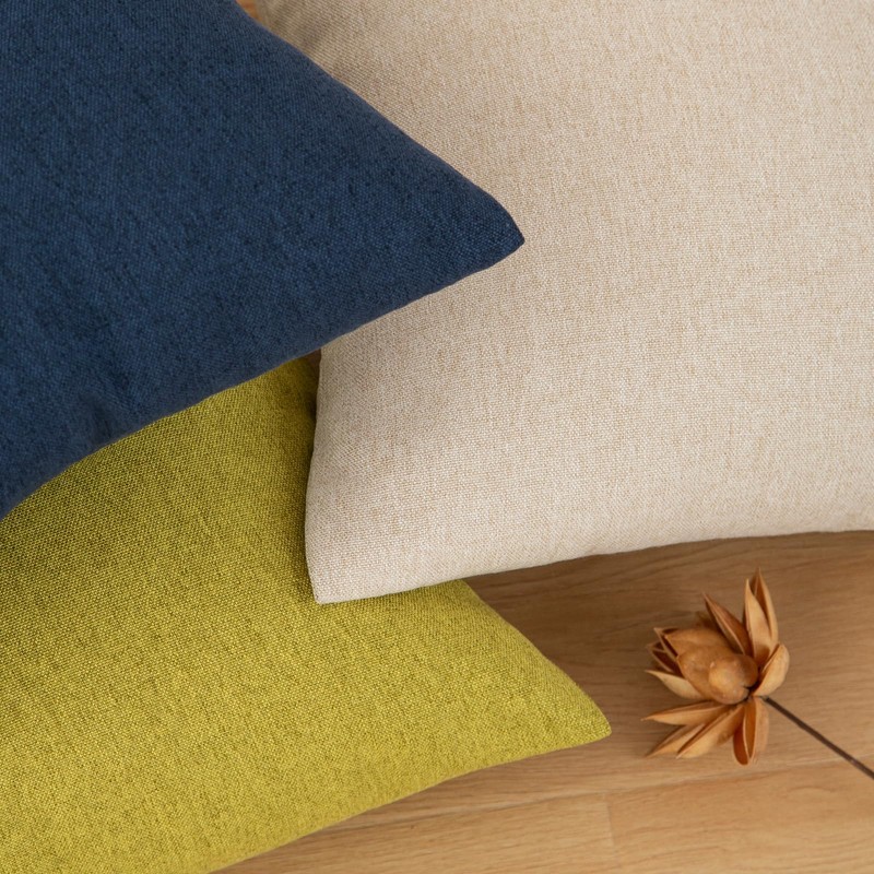 Haguko 45 45 2 Pack Linen Texture Nordic Peach Skin