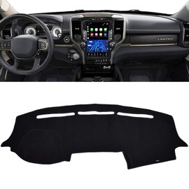 XUKEY Dashboard Dash Board Cover Mat Carpet for Dodge Ram 1500 2500 3500 2019 2020 Car Accessories Sunshade Glare UV Rays Protector Pad