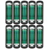 Pack of 10 Mini High Precision Level Bubble Square Spirit