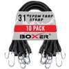 Boxer 31" 10 Pack Rubber Bungee Cords Heavy Duty Outdoor