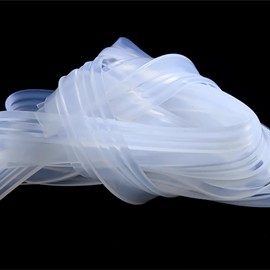 hokmly Shower Door Side Seal Strip - 120 - Inch Soft Silicone Frameless Side Seal Sweep to Stop Leaks! Glass Door Seal Strip for a Tight, Waterproof Seal ! Leak Guard U-Type 3/8 inch