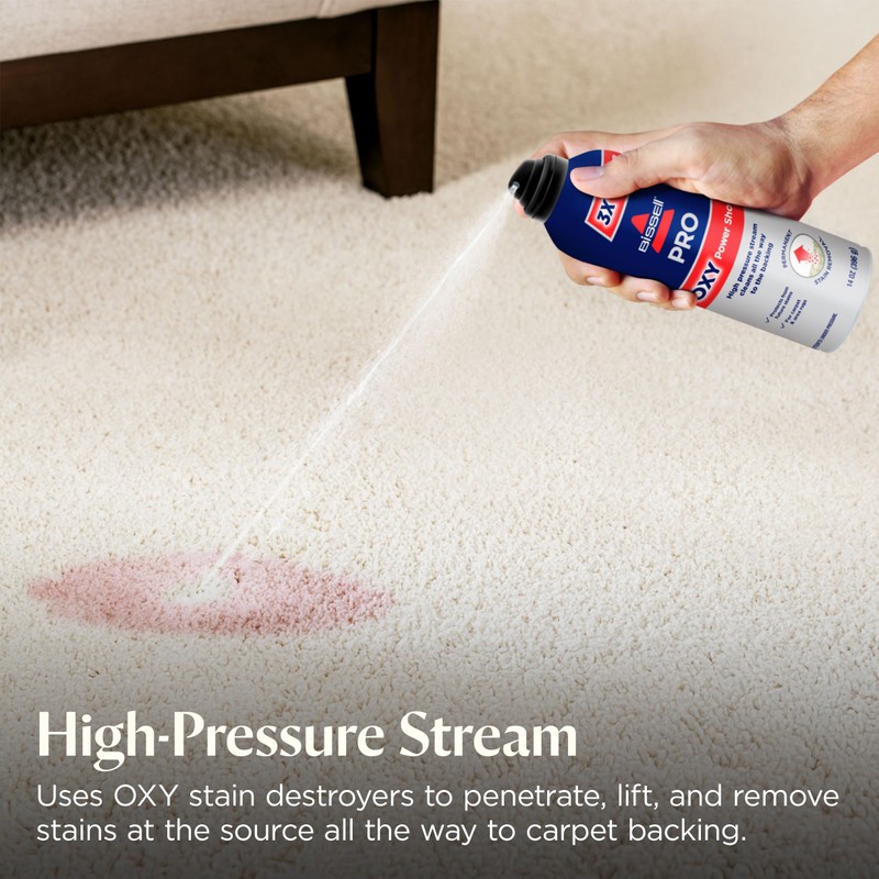 Bissell Professional Power Shot Oxy Carpet Spot & Stain Remover,