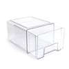 Smart Design Pull-Out Stackable Storage Bin -Tall - 9.8" D