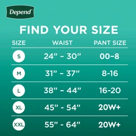 Depend Fresh Protection Adult Diapers, Incontinence & Postpartum Bladder Leak Underwear for Women, Disposable, Maximum, Large, Blush, 28 Count, Packaging May Vary