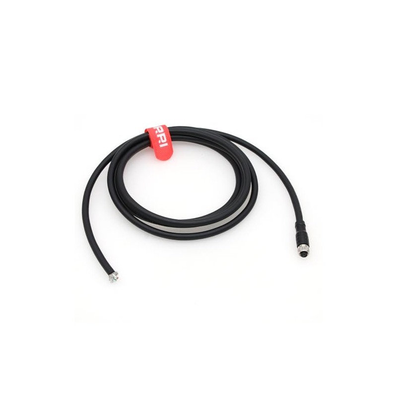 DRRI IP67 M8 A-Code Female Molded to Single End Profinet/Ethernet