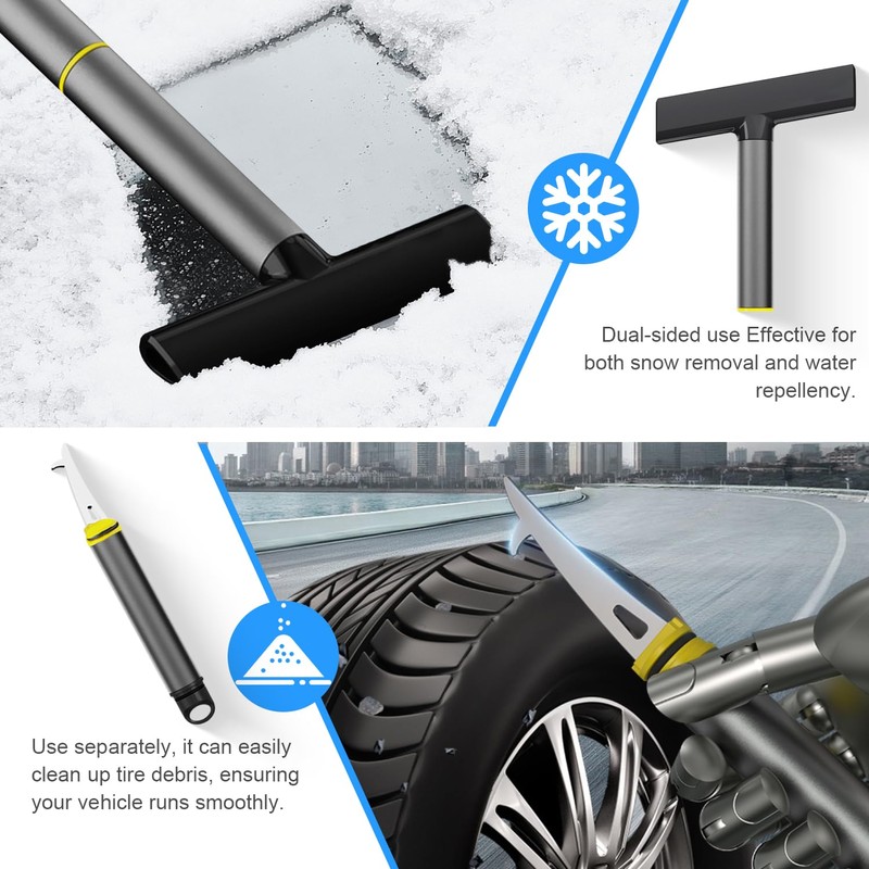 Theiuaoqwe Car Ice Scraper