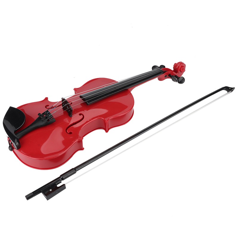 Simulated Kid Acoustic Violin Toy Adjustable String Instrument Musical Gift