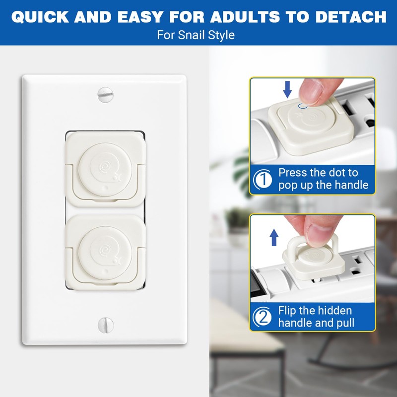 Outlet Covers Baby Proofing, 48 Pack Child Proof Plug Socket