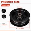106-2175 Flat Idler Pulley for Toro Exmark 50 54" Deck
