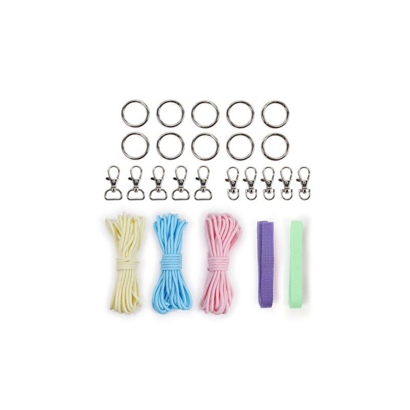 kullaloo Hobby Horse Headcollar Craft with Set in Pastel Colours