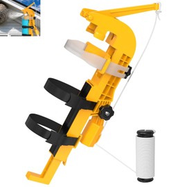 Spray Can Extension Pole Adaptor with Adjustable Bottom Bracket, Adapts for 9-13.58inch (22.87-34.5cm) Spray Cans, Professional Sprayer Adaptor for Spraying Wasp Nests in High Places, Spray Paint