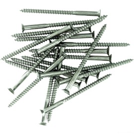 No.6 x 0.63 (3.5mm x 16mm) Pozi Countersunk Wood Screw - Stainless Steel (A2) (Pack of 20)