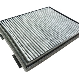 RVtiooy Cabin Air Filter w/Dual Carbon Elements Set for for M5 4.9L/5.0L 00-03 for 525i 2.5L 01-03 for 528i 2.8L 97-00 for 530i 3.0L 01-03 for 540i 4.4L 97-03 E39 5-Series Front,Fit Testing