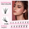 Bodermincer 20 Root Thickness 0.07mm C Curl 3D Individual Eyelashes