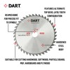 DART SVR1652024 Circular Saw Blades, Silver