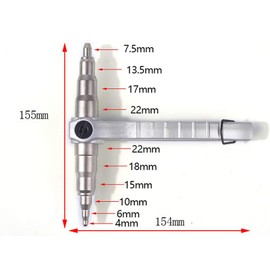 Copper Pipe Tube Expander Refrigeration Tools Pipe Center Punches Tool Universal Manual Hand Expanding Tool