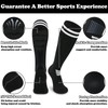 Sarfel Youth Soccer Socks Black Soccer Socks Youth Boys Soccer