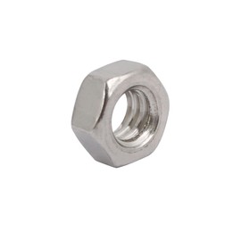 sourcingmap Hex Nuts, 1/4-20 UNC 304 Stainless Steel Thread Hexagon Nut 10pcs