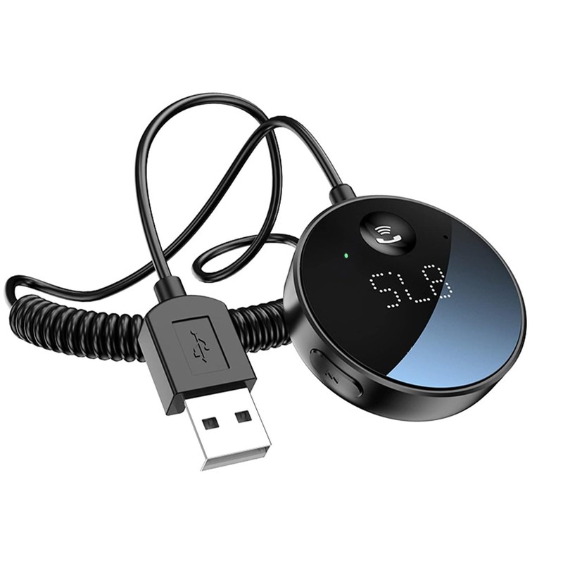 eppfun FM Transmitter & Bluetooth Car Receiver with Aux Support,