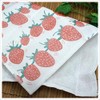 Shirayuki Yuzen Dish Towel, Strawberry