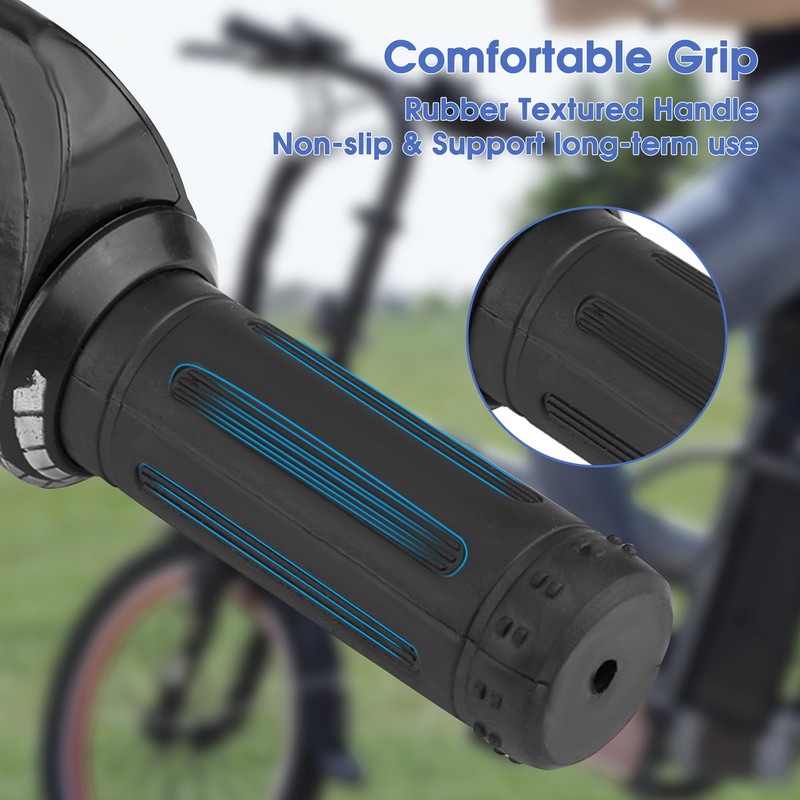 KIMISS Motorcycle Accelerator, Universal Electric Scooter Speed Throttle Grip with