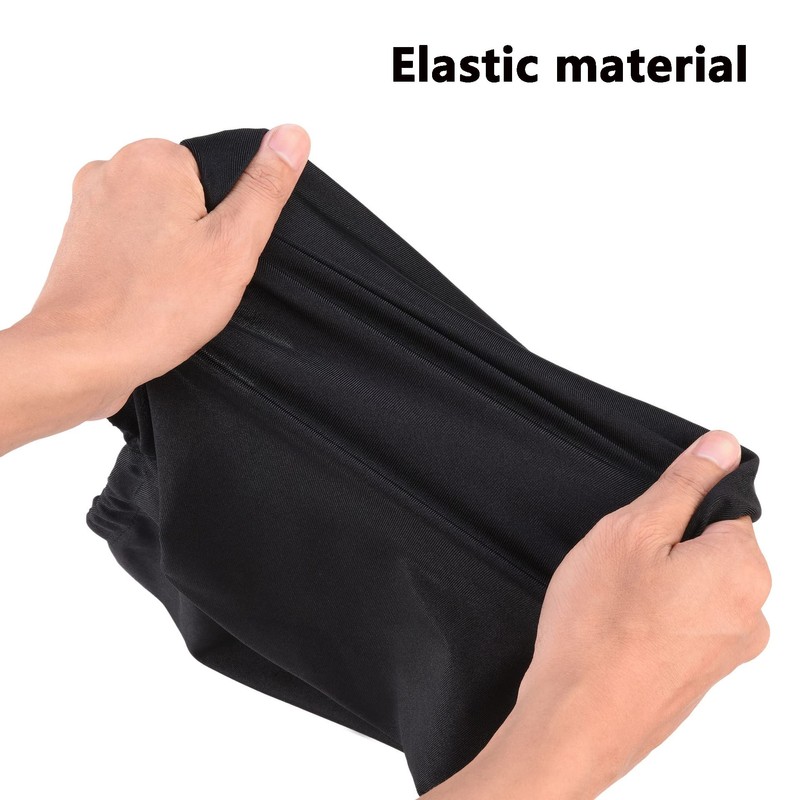 Indoor TV dust cover black, elasticity soft cloth adaptive screen