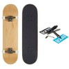 [CCS] Logo Skateboard Complete Natural Wood 8.25"