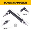 1/4 Inch Double Head Hex Socket Angle Hand Screwdriver 90
