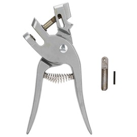 Stainless Steel Livestock Pig Punch Marking Ear Canal Pliers for Distinguish Farm Tool