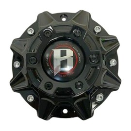 Ballistic 845 Morax LG1208-33 SGD0010 Gloss Black Wheel Center Cap WXORGB