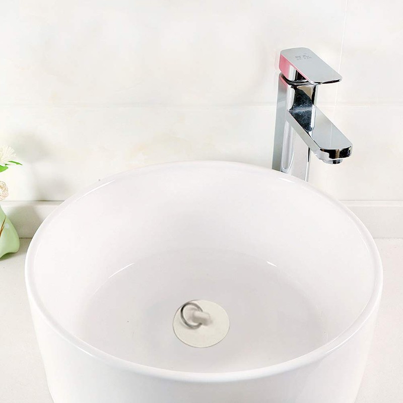 nuoshen 4 Pcs Bath Plugs,Sink Plug Rubber Drain Stopper Kitchen
