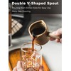 YHOJOY Espresso Measuring Cup, Ceramic Espresso Cup with Handle, Expresso