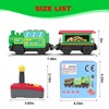 Battery Operated Locomotive Train Set for Wooden Train Tracks,Powerful Engine