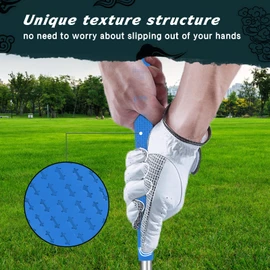 BYBOMYA - Juego de 8 empuñaduras de golf cómodas de goma suave con diseño de cono bajo, experiencia de swing rápido para todo tipo de climas, 8 empuñaduras antideslizantes para palos de golf para